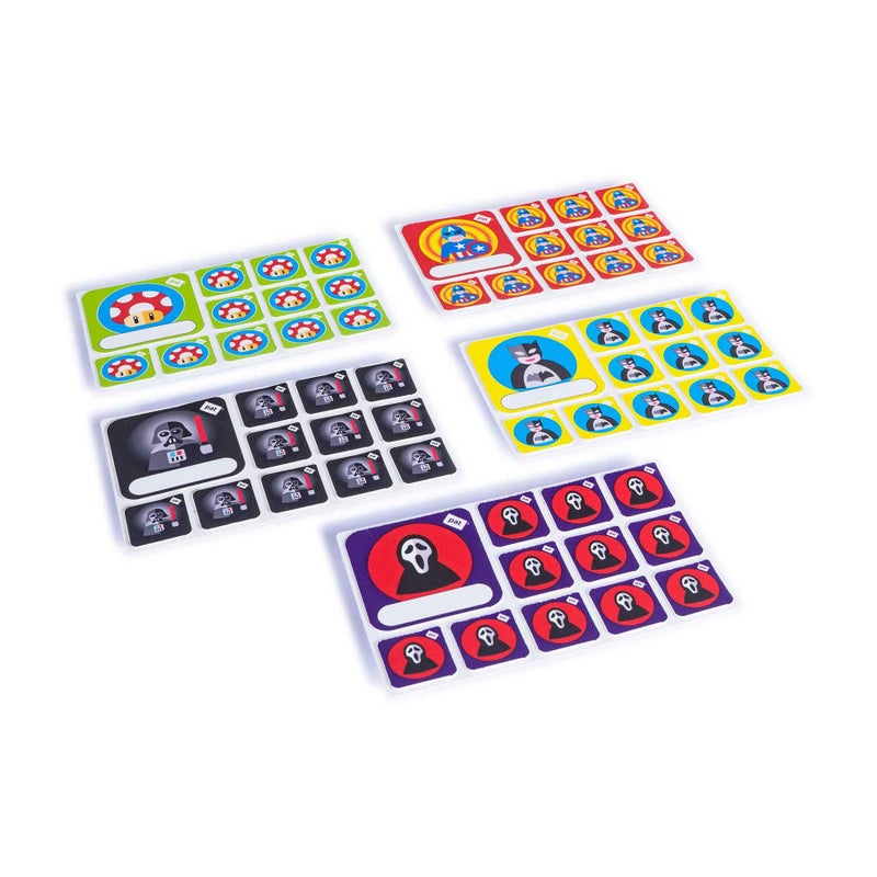 PATboard Scrum Board and Kanban Board Team Icon Set - Superheroes - Set of 5 - nanocups for Glass Icons - Image 1
